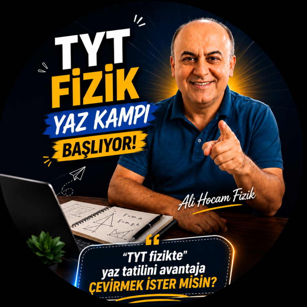 Fizik Birebir Online Ders / Öğretmen: Ali Aktaş